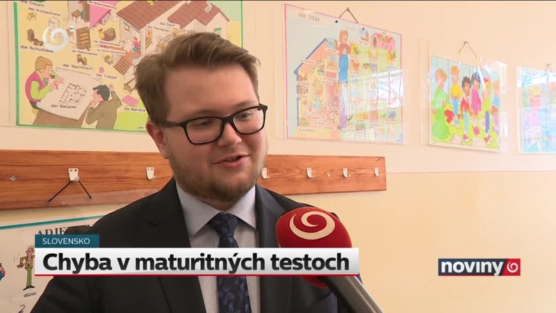 Chyba v maturitných testoch