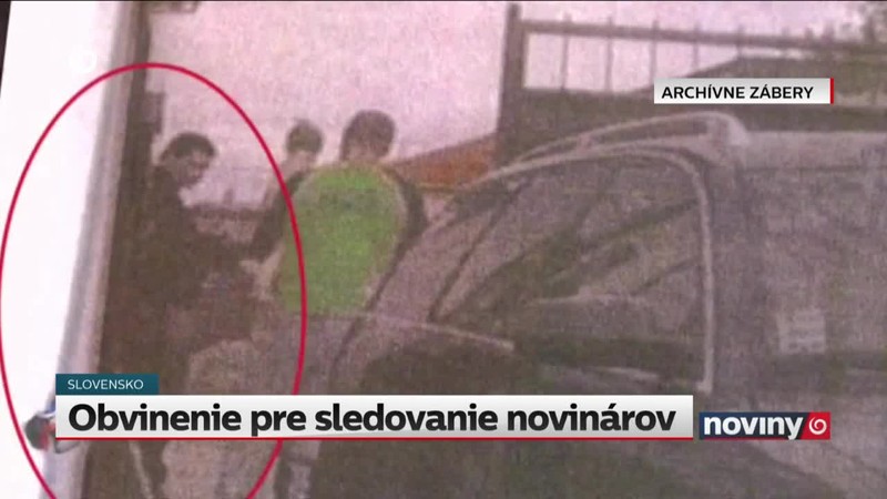 Obvinenie pre sledovanie novinárov