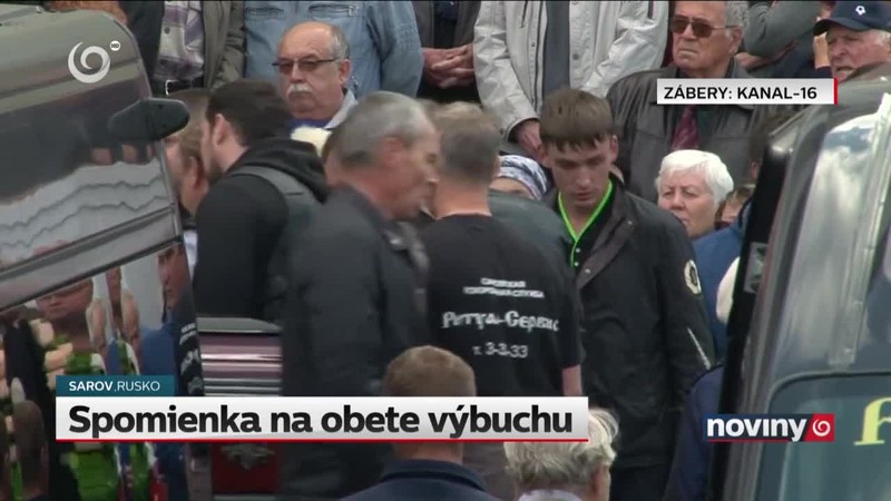 Spomienka na obete výbuchu