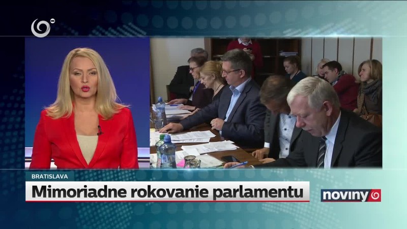 Mimoriadne rokovanie parlamentu