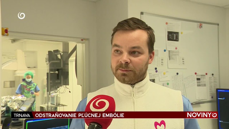 ODSTRAŇOVANIE PĽÚCNEJ EMBÓLIE