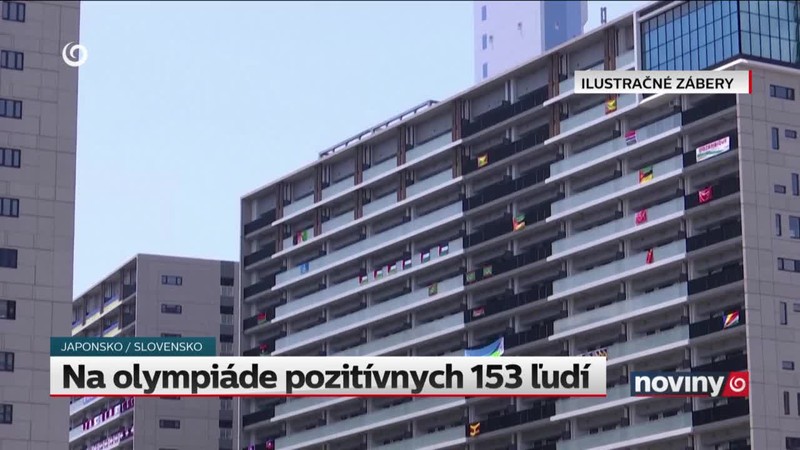 Na olympiáde pozitívnych 153 ľudí