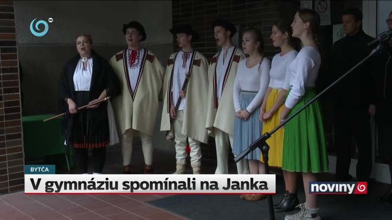 V gymnáziu spomínali na Janka