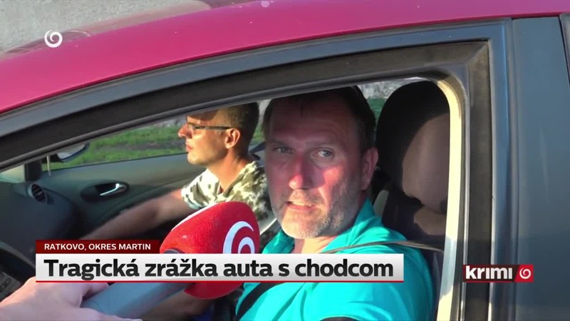 Tragická zrážka auta s chodcom