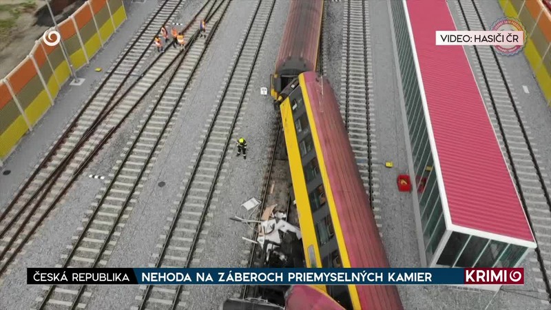 NEHODA NA ZÁBEROCH PRIEMYSELNÝCH KAMIER