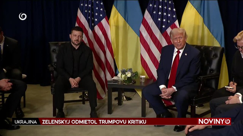ZELENSKYJ ODMIETOL TRUMPOVU KRITIKU