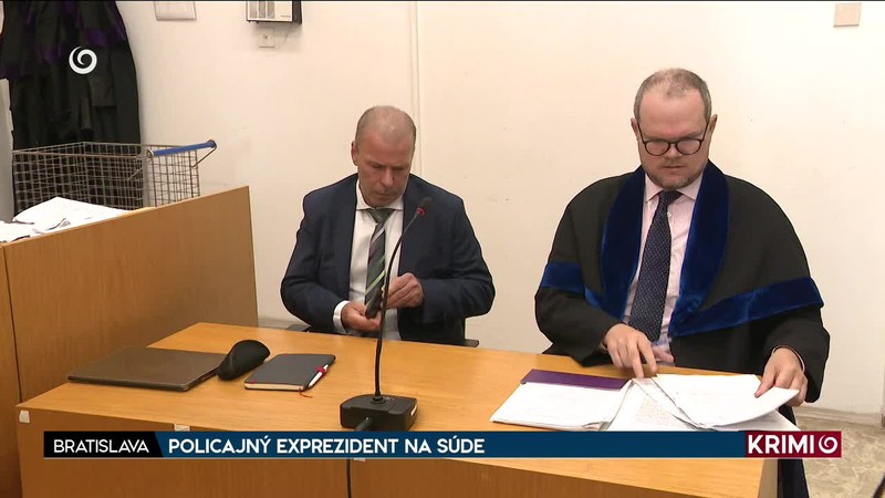 POLICAJNÝ EXPREZIDENT NA SÚDE