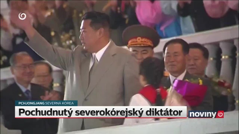 Pochudnutý severokórejský diktátor