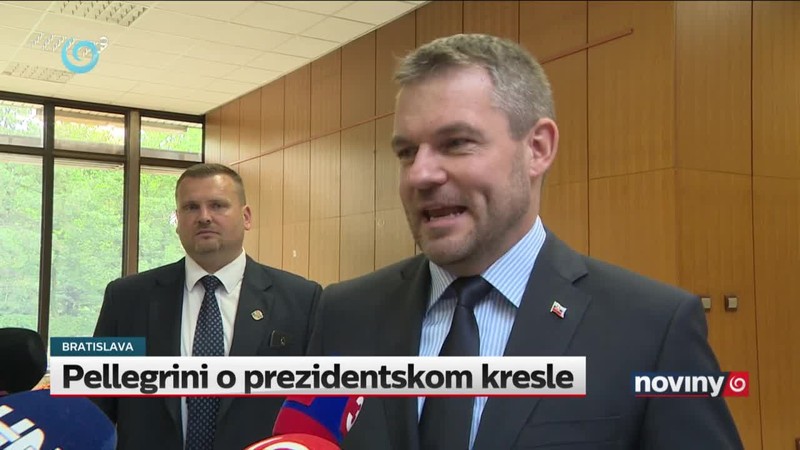 Pellegrini o prezidentskom kresle