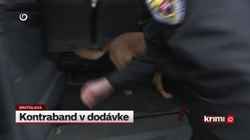 Kontraband v dodávke