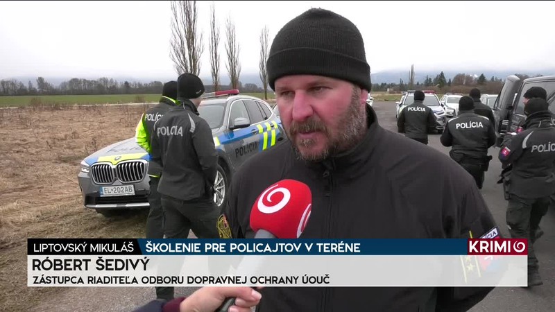 ŠKOLENIE PRE POLICAJTOV V TERÉNE