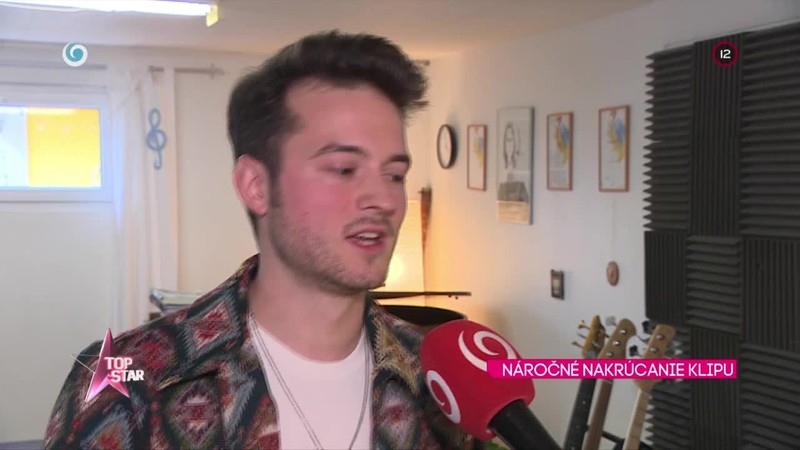 náročné nakrúcanie klipu