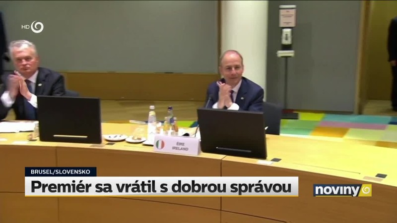 Premiér sa vrátil s dobrou správou