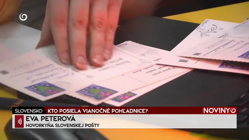 KTO POSIELA VIANOČNÉ POHĽADNICE?