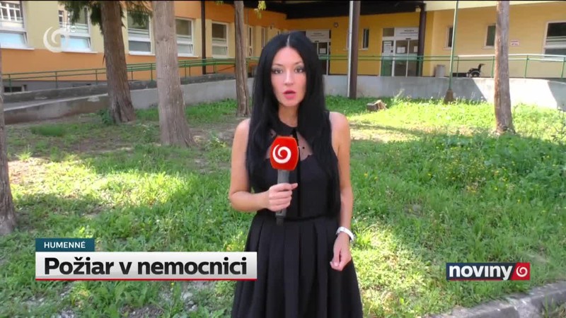 Požiar v nemocnici