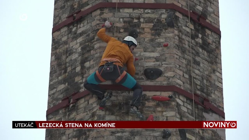 LEZECKÁ STENA NA KOMÍNE