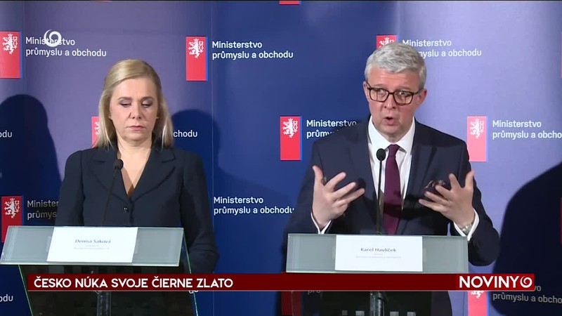 ČESKO NÚKA SVOJE ČIERNE ZLATO