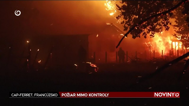 POŽIAR MIMO KONTROLY