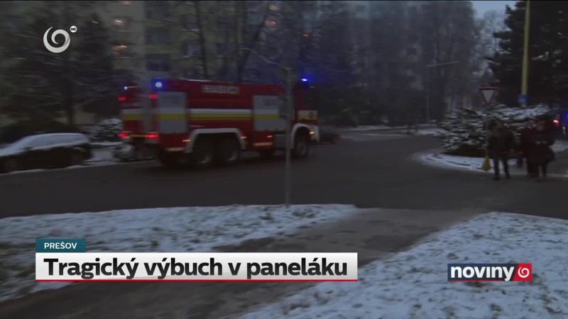 Tragický výbuch v paneláku