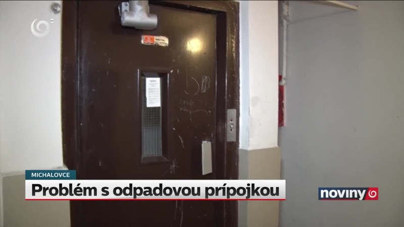 Problém s odpadovou prípojkou