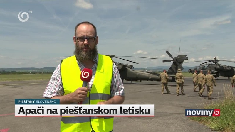 Apači na piešťanskom letisku