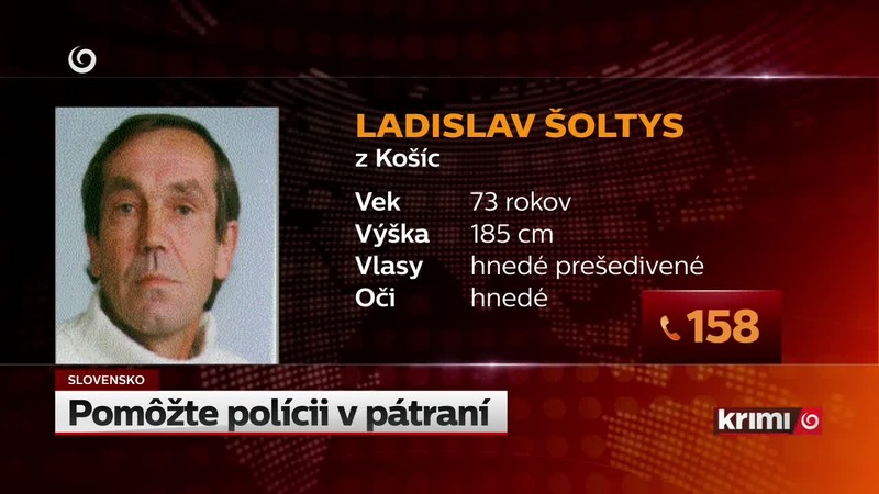 Pomôžte polícii v pátraní