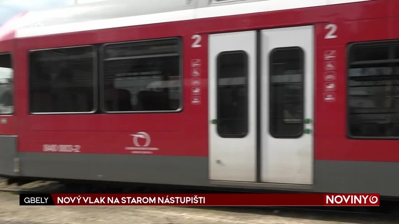 NOVÝ VLAK NA STAROM NÁSTUPIŠTI