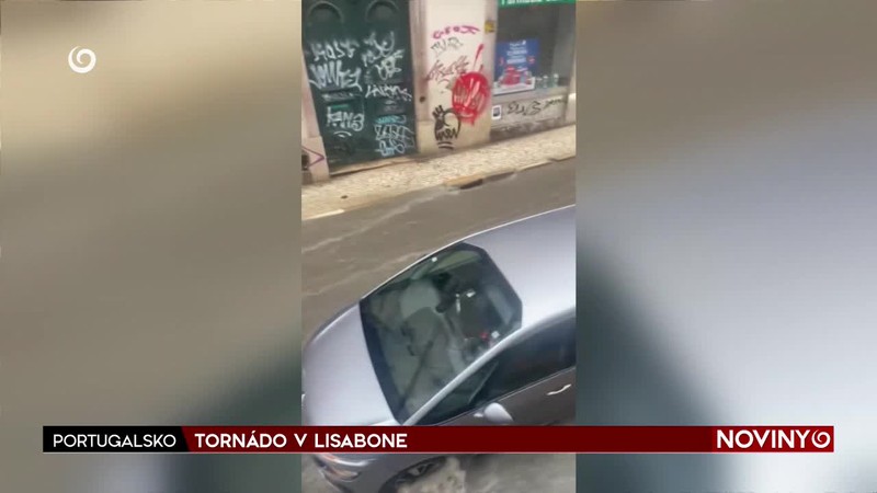 TORNÁDO V LISABONE
