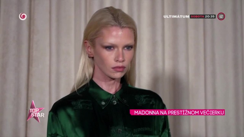 MADONNA NA PRESTÍŽNOM VEČIERKU