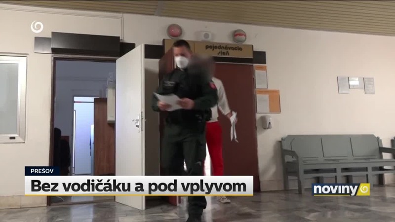 Bez vodičáku a pod vplyvom
