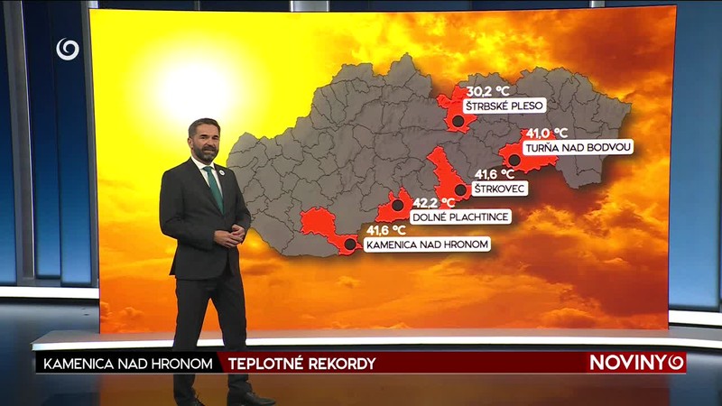 TEPLOTNÉ REKORDY