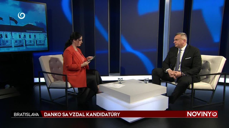 DANKO SA VZDAL KANDIDATÚRY