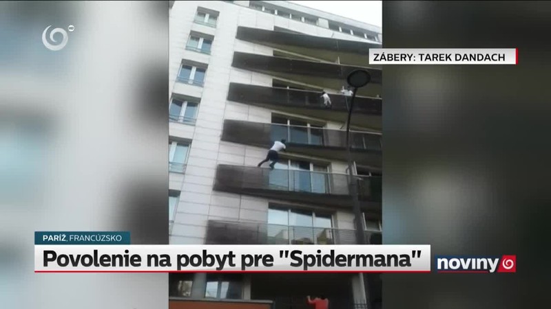 Povolenie na pobyt pre "Spidermana"