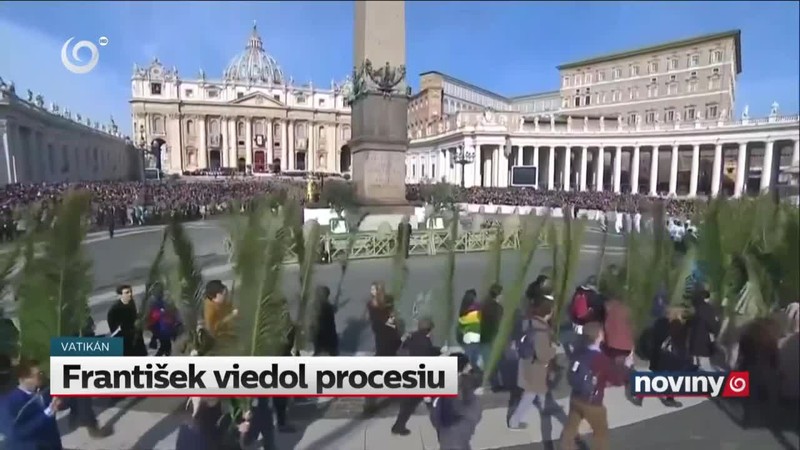 František viedol procesiu