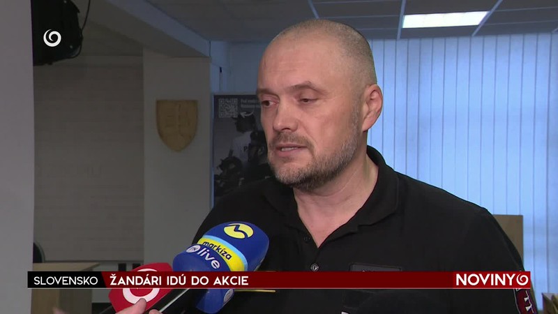 ŽANDÁRI IDÚ DO AKCIE