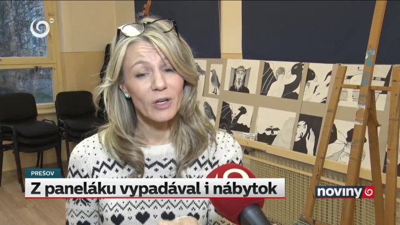 Z paneláku vypadával i nábytok