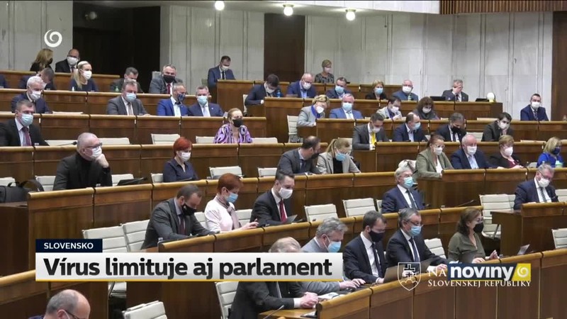 Vírus limituje aj parlament
