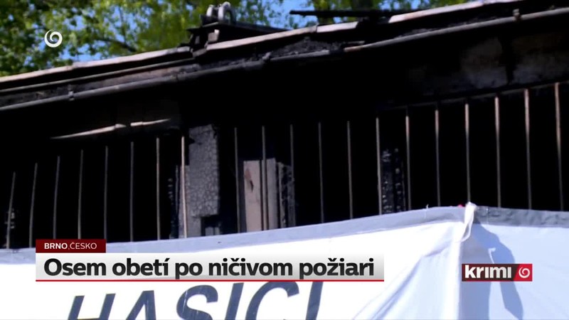 Osem obetí po ničivom požiar