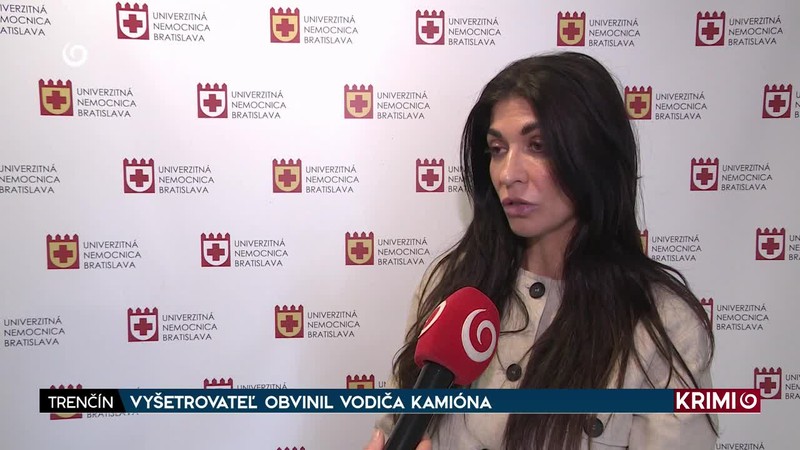 VYŠETROVATEĽ OBVINIL VODIČA KAMIÓNA