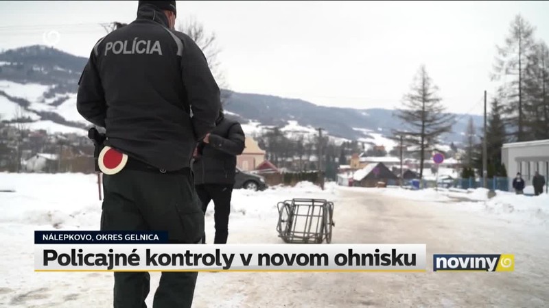 Policajné kontroly v novom ohnisku