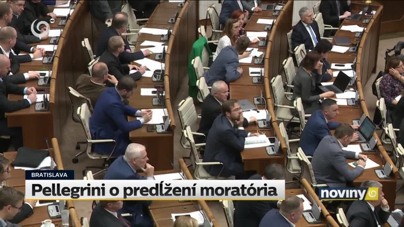Pellegrini o predĺžení moratória