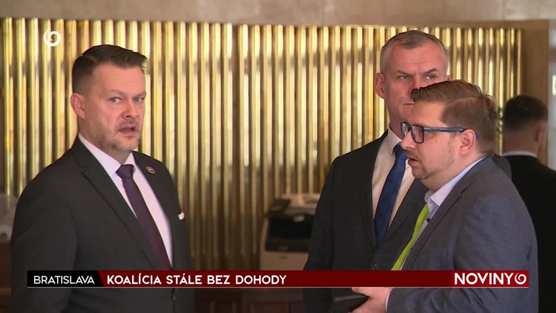KOALÍCIA STÁLE BEZ DOHODY