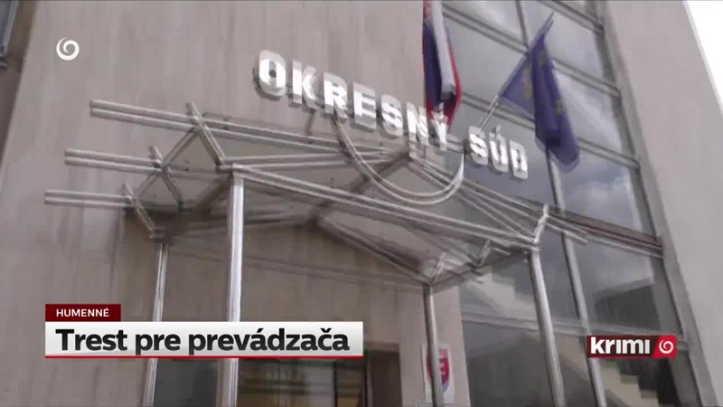Trest pre prevádzača