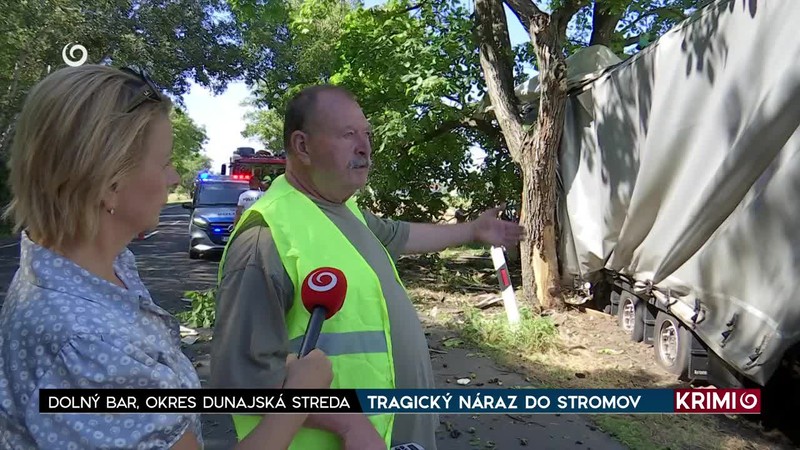 TRAGICKÝ NÁRAZ DO STROMOV