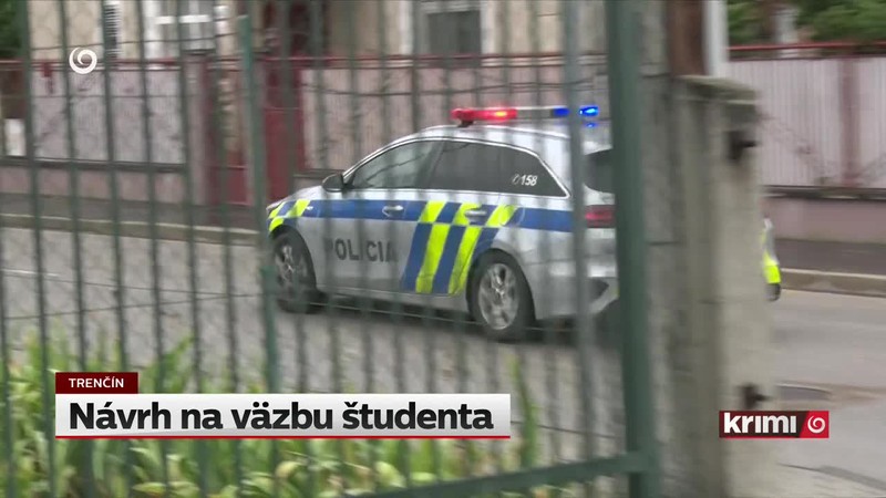 Návrh na väzbu študenta