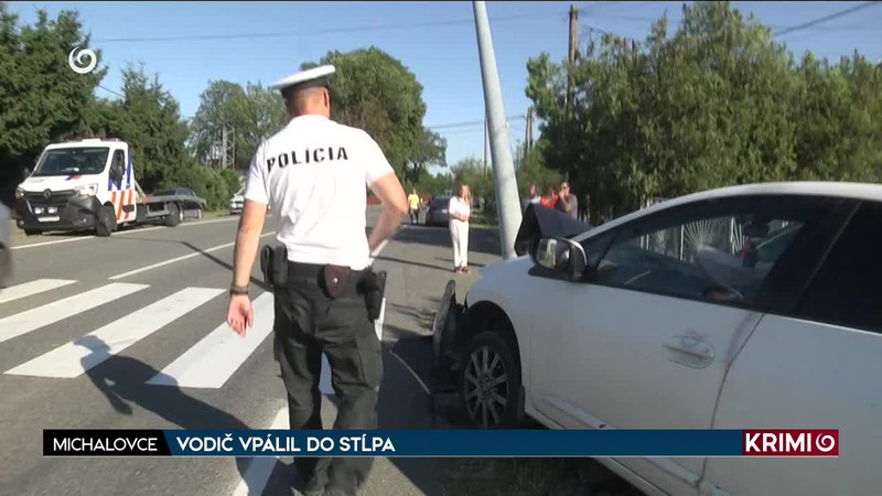VODIČ VPÁLIL DO STĹPA