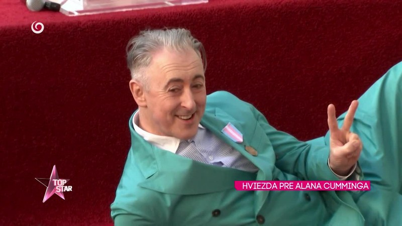 HVIEZDA PRE ALANA CUMMINGA