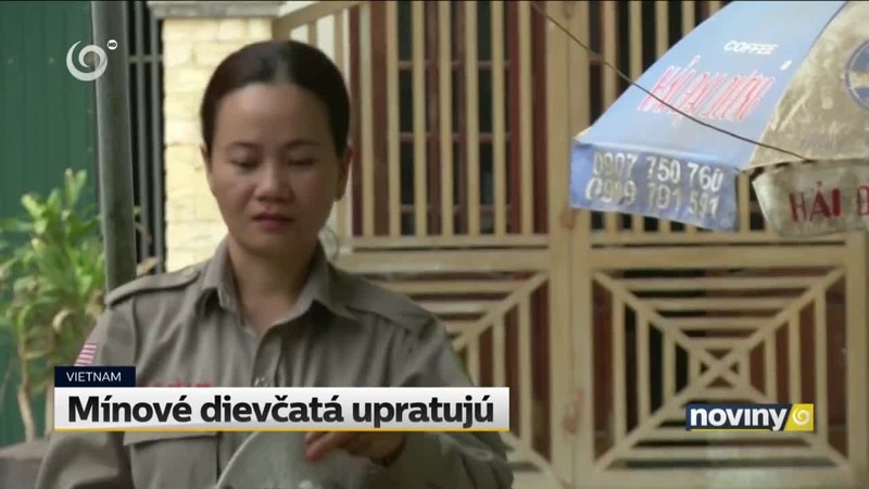 Mínové dievčatá upratujú