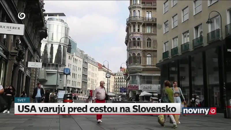 USA varujú pred cestou na Slovensko