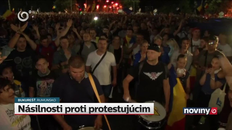 Násilnosti proti protestujúcim